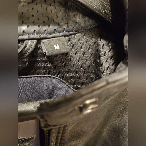 Rare Harley Davidson 115th Anniversary Women's M Leather Jacket - Picture 6 of 7